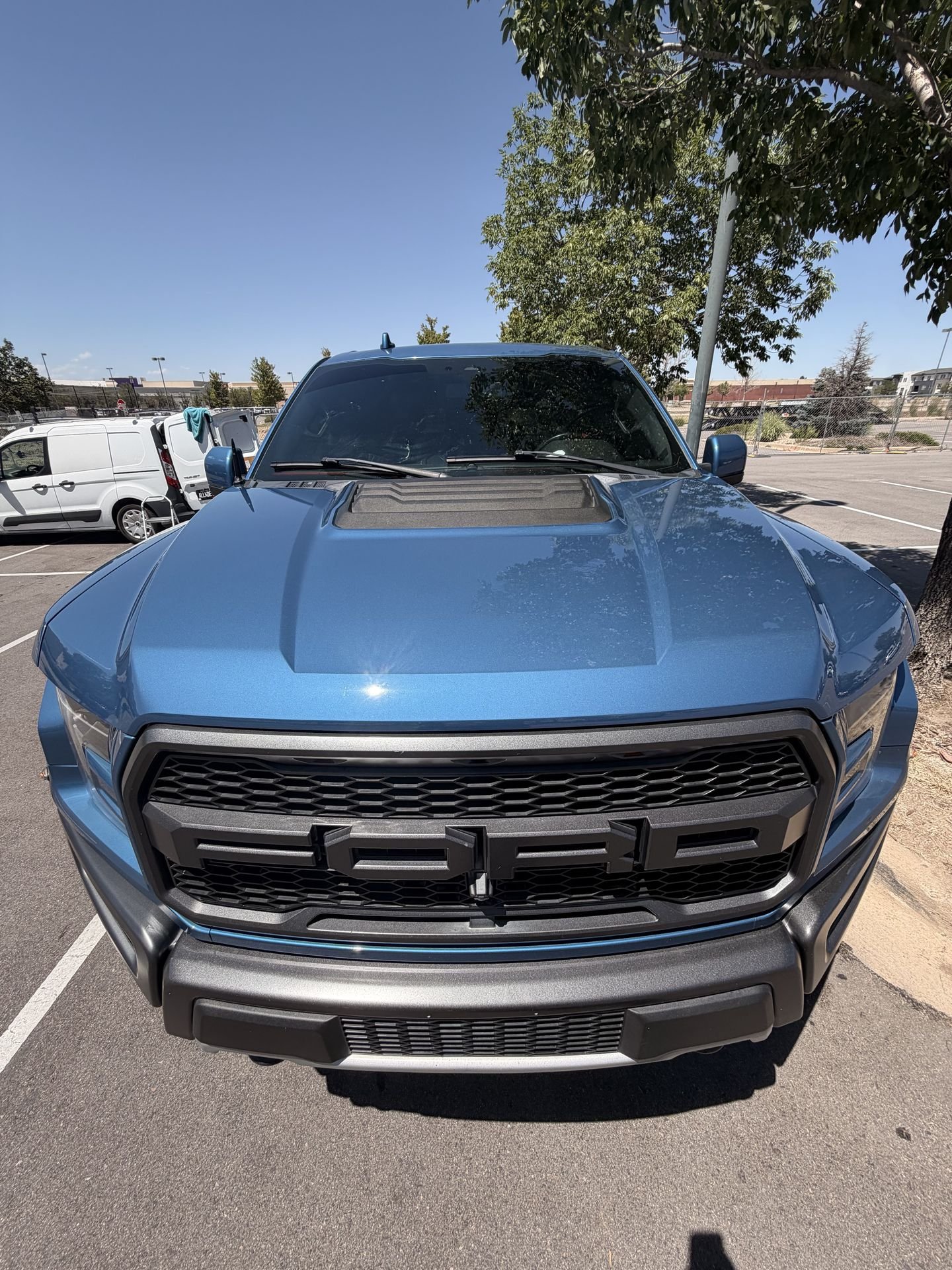 Ford Raptor after exterior detail Denver